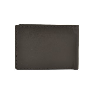 Daston 077 Ανδρικό Δερμάτινο Πορτοφόλι Καφέ