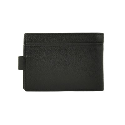 Daston 103 Ανδρικό Δερμάτινο Πορτοφόλι Μαύρο