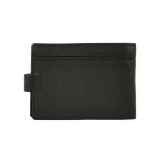 Daston 103 Ανδρικό Δερμάτινο Πορτοφόλι Μαύρο