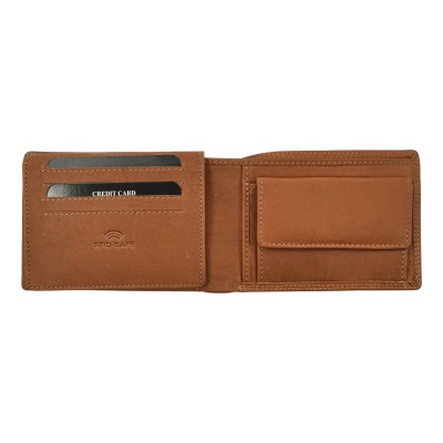 Daston 105 Ανδρικό Δερμάτινο Πορτοφόλι Ταμπά