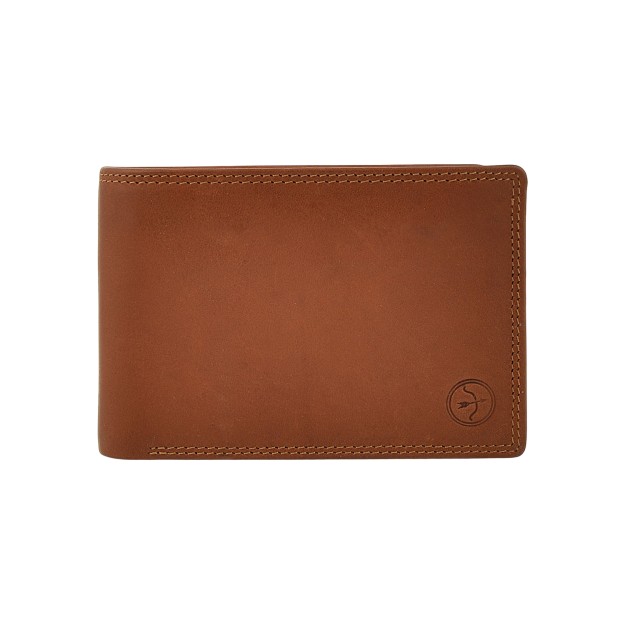 Daston 106 Ανδρικό Δερμάτινο Πορτοφόλι Ταμπά