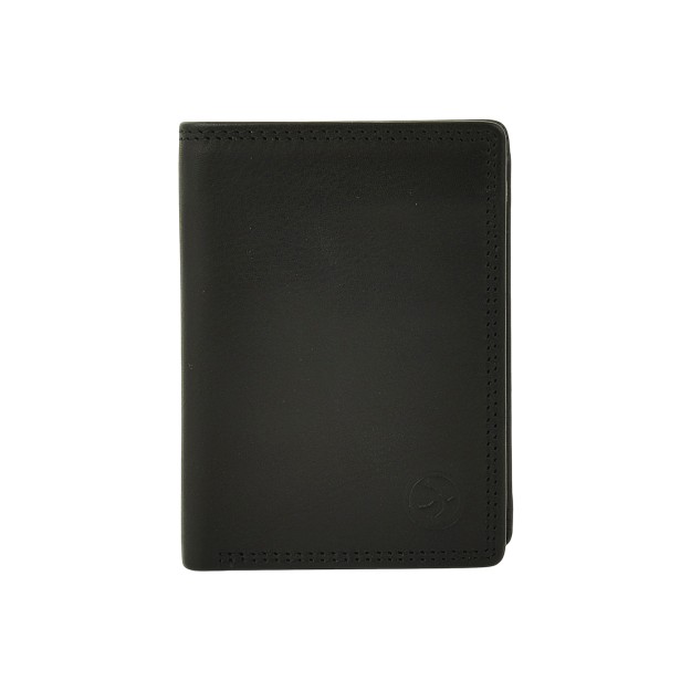 Daston 108 Ανδρικό Δερμάτινο Πορτοφόλι Μαύρο