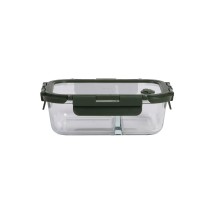 ESTIA ΦΑΓΗΤΟΔΟΧΕΙΟ CLICK&SEAL 2 ΘΕΣΕΩΝ ΜΕ ΑΕΡΑΓΩΓΟ 1030ml OLIVE