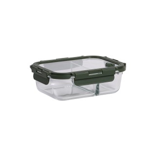 ESTIA ΦΑΓΗΤΟΔΟΧΕΙΟ CLICK&SEAL 2 ΘΕΣΕΩΝ ΜΕ ΑΕΡΑΓΩΓΟ 1030ml OLIVE