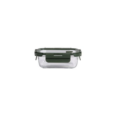 ESTIA ΦΑΓΗΤΟΔΟΧΕΙΟ CLICK&SEAL 370ml 14.5x10.5x4.7cm OLIVE