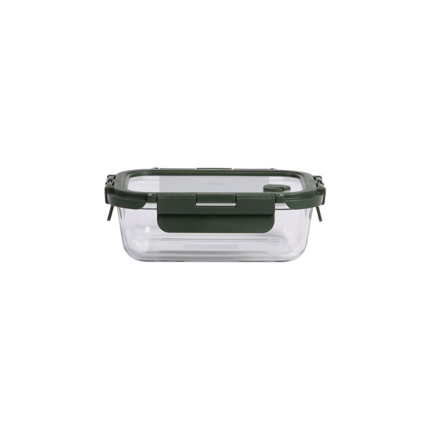 ESTIA ΦΑΓΗΤΟΔΟΧΕΙΟ CLICK&SEAL 660ml 17x12.5x5.2cm OLIVE