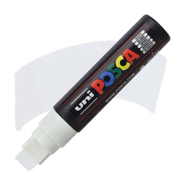 Posca Μαρκαδόρος Σχεδίου 15mm Λευκός PC-17K/1