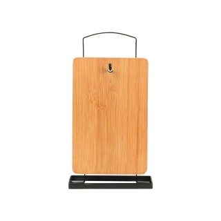 ESTIA ΣΕΤ ΕΠΙΦΑΝΕΙΕΣ ΚΟΠΗΣ BAMBOO ESSENTIALS 5 ΤΕΜ ΜΕ ΒΑΣΗ ΜΕΤΑΛΛΙΚΗ