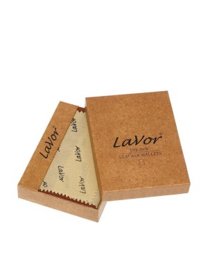 Lavor 1-6171 Δερμάτινο Ανδρικό Πορτοφόλι με RFID Καφέ