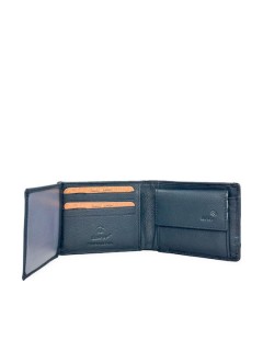 Lavor 1-3812 Δερμάτινο Ανδρικό Πορτοφόλι με RFID Μπλε