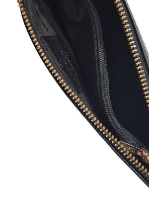 Lavor 1-6033 Δερμάτινη Γυναικεία Τσάντα Ώμου/Χειρός Μαύρη