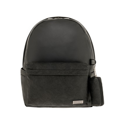 Polo Dantela Σακίδιο Πλάτης Δερματίνη Μαύρο 9-02-074-2000