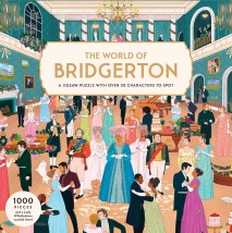 THE WORLD OF BRIDGERTON : A JIGSAW PUZZLE WITH OVER 30 CHARACTERS TO SPOT - 1000 PIECES