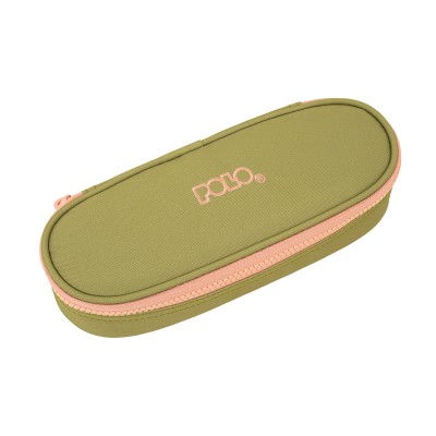 Polo Box Κασετίνα με 1 Θήκη Λαχανί/Ροζ 9-37-003-6139