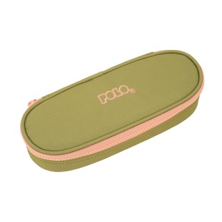 Polo Box Κασετίνα με 1 Θήκη Λαχανί/Ροζ 9-37-003-6139