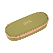 Polo Box Κασετίνα με 1 Θήκη Λαχανί/Ροζ 9-37-003-6139