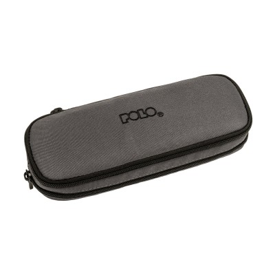 Polo Duo Box Κασετίνα με 2 Θήκες Γκρι/Μαύρο 9-37-004-2620