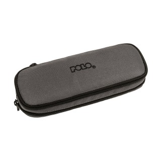 Polo Duo Box Κασετίνα με 2 Θήκες Γκρι/Μαύρο 9-37-004-2620