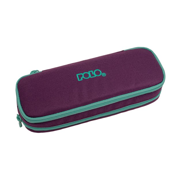 Polo Duo Box Κασετίνα με 2 Θήκες Μωβ/Τιρκουάζ 9-37-004-4859