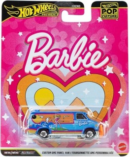HOT WHEELS PREMIUM - POP CULTURE: BARBIE CUSTOM GMC PANEL VAN - JHW98