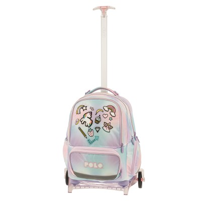 Polo Trolley Freely Σχολική Τσάντα Τρόλεϊ Δημοτικού Μονόκερος 9-65-055-8420