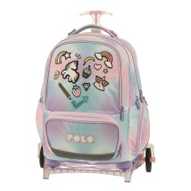Polo Trolley Freely Σχολική Τσάντα Τρόλεϊ Δημοτικού Μονόκερος 9-65-055-8420