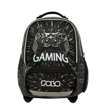 Polo Trolley Freely Σχολική Τσάντα Τρόλεϊ Δημοτικού Gaming 9-65-055-8421