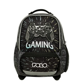Polo Trolley Freely Σχολική Τσάντα Τρόλεϊ Δημοτικού Gaming 9-65-055-8421