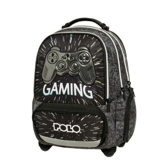Polo Trolley Freely Σχολική Τσάντα Τρόλεϊ Δημοτικού Gaming 9-65-055-8421