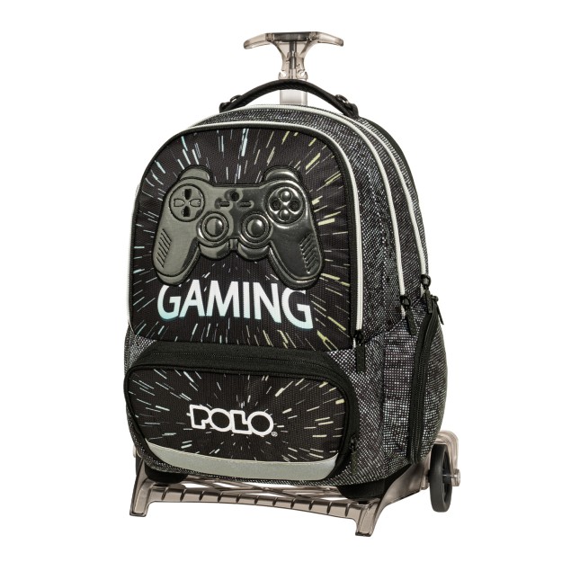 Polo Trolley Freely Σχολική Τσάντα Τρόλεϊ Δημοτικού Gaming 9-65-055-8421