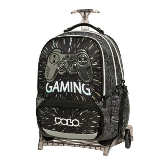 Polo Trolley Freely Σχολική Τσάντα Τρόλεϊ Δημοτικού Gaming 9-65-055-8421