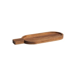 ESTIA ΔΙΣΚΟΣ ΣΕΡΒΙΡΙΣΜΑΤΟΣ ALLURE 33.5x13x2cm ΟΒΑΛ ΜΕ ΧΕΡΟΥΛΙ