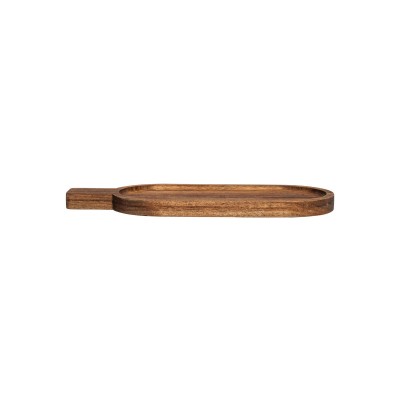 ESTIA ΔΙΣΚΟΣ ΣΕΡΒΙΡΙΣΜΑΤΟΣ ALLURE 33.5x13x2cm ΟΒΑΛ ΜΕ ΧΕΡΟΥΛΙ