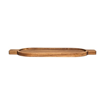 ESTIA ΔΙΣΚΟΣ ΣΕΡΒΙΡΙΣΜΑΤΟΣ ALLURE 49x18x2cm ΟΒΑΛ ΜΕ ΧΕΡΟΥΛΙΑ