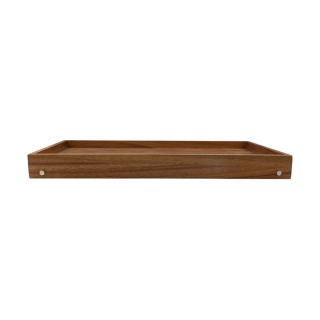 ESTIA ΔΙΣΚΟΣ ΣΕΡΒΙΡΙΣΜΑΤΟΣ ALLURE 50x30x25cm ME ΑΝΑΔΙΠΛΟΥΜΕΝΑ ΠΟΔΙΑ