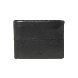 Lavor 1-5607 Ανδρικό Δερμάτινο Πορτοφόλι Μαύρο