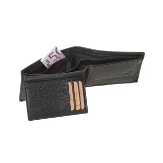 Lavor 1-3846 Δερμάτινο Ανδρικό Πορτοφόλι με RFID Μαύρο