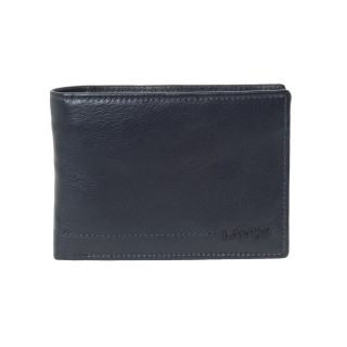 Lavor 1-3846 Δερμάτινο Ανδρικό Πορτοφόλι με RFID Μπλε
