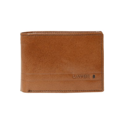 Lavor 1-3844 Δερμάτινο Ανδρικό Πορτοφόλι με RFID Cognac