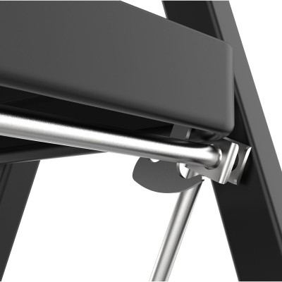 ESTIA ΣΚΑΛΟΣΚΑΜΠΟ NEO BLACK ΜΕ 3 ΣΚΑΛΙΑ 46x71x105cm