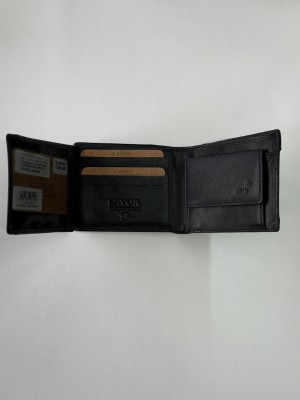 Lavor 1-3767 Δερμάτινο Ανδρικό Πορτοφόλι με RFID Μπλε