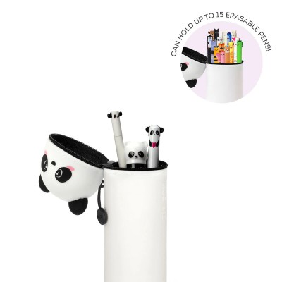 Legami Milano Soft Κασετίνα από Σιλικόνη Βαρελάκι Panda KA0010