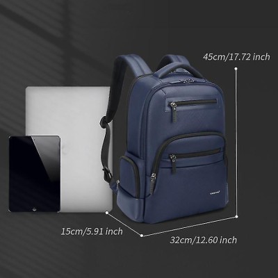 Tigernu T-B9022 Αδιάβροχη Τσάντα Πλάτης για Laptop 15.6" σε Μπλε χρώμα
