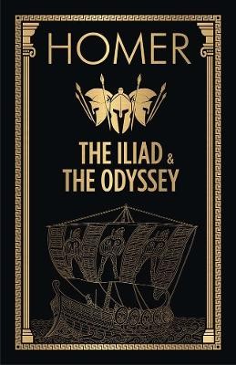 HOMER: THE ILIAD & THE ODYSSEY : DELUXE HC