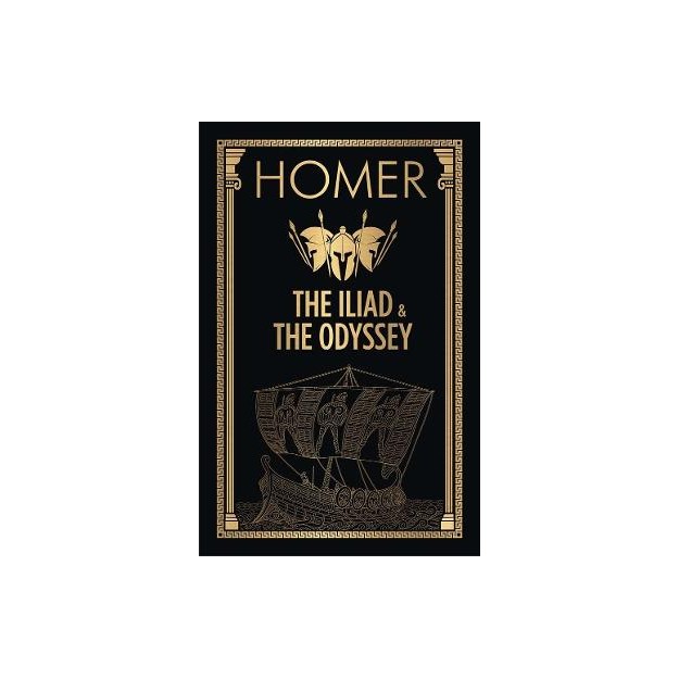 HOMER: THE ILIAD & THE ODYSSEY : DELUXE HC