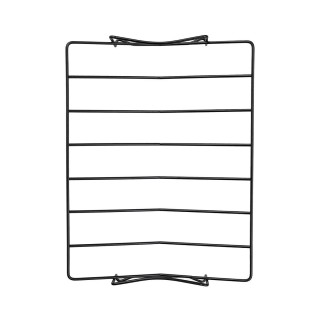 ESTIA ΣΧΑΡΑ ΓΙΑ ΤΑΨΙ ΜΕΤΑΛΛΙΚΗ 36x26x7cm