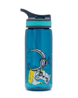 Yolo Παγούρι Tritan Πλαστικό με 2 καλαμάκια 500 ml BPA FREE Gamer