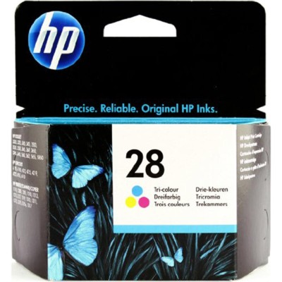 HP 28 Μελάνι Εκτυπωτή Tri-Color C8728AE (Tri-colour)