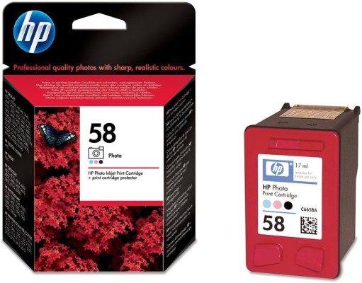 HP 58 Μελάνι Εκτυπωτή για Φωτογραφίες Tri-Colour