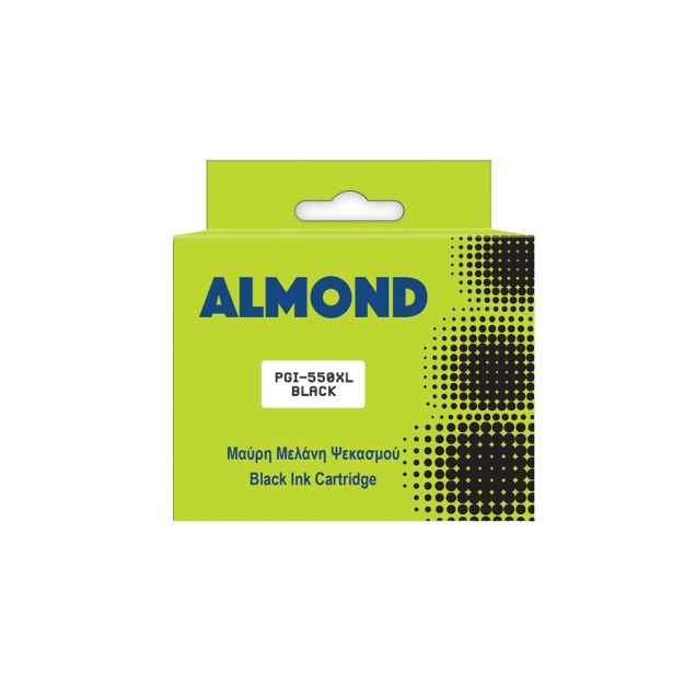 Almond Ink Συμβατό Με Canon PGI-550XL BLK 22ml (N) 6431B001